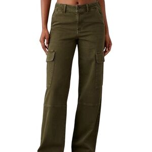 Olive Green Cargo Pants